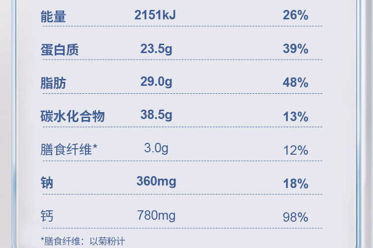 认养一头牛全脂+脱脂奶粉组合装800g*2罐