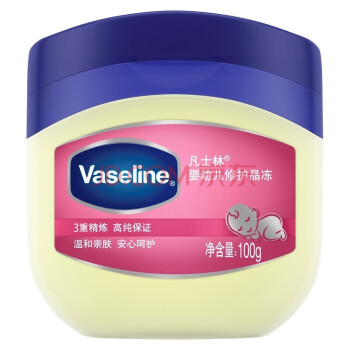凡士林（Vaseline）婴幼儿润肤修护晶冻100g
