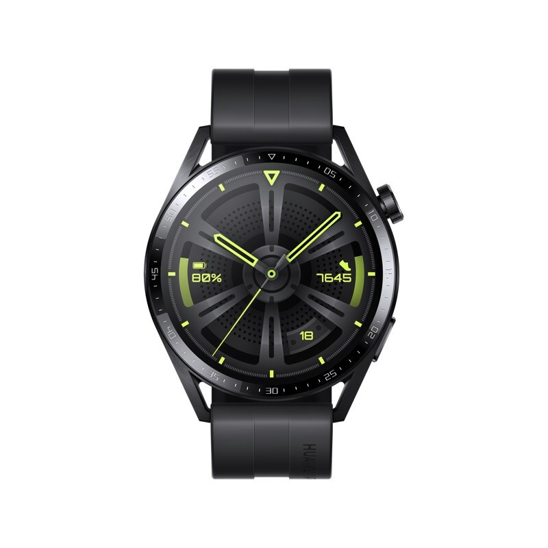 华为HUAWEI WATCH GT3 华为手表 运动智能手表 /蓝牙通话/血氧检测 活力款 46mm 黑色