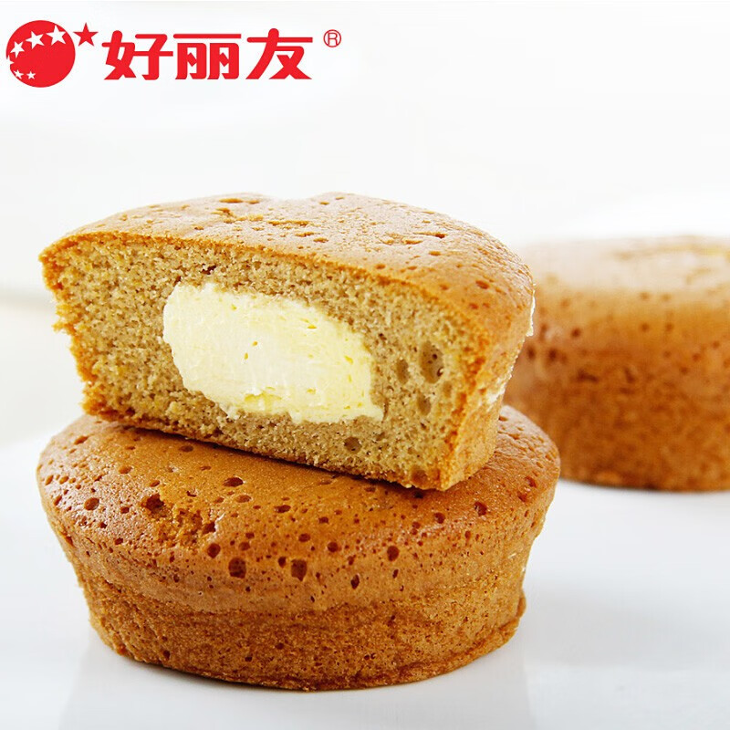 好丽友派营养早餐点心零食提拉米苏派6枚138g/盒