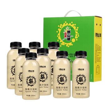吕梁野山坡梨汁350ml 8瓶礼盒装
