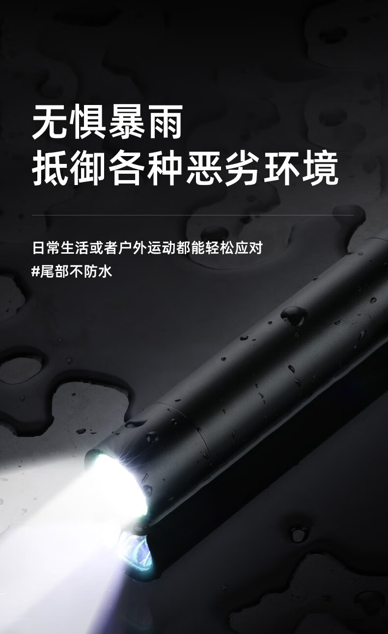 神火（SupFire）S11-D强光手电筒USB直充多功能LED小手电高亮防身远射家用户外应急灯S11-D强光手电筒