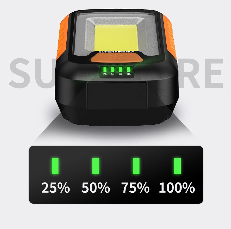 神火（supfire）G21户外强磁汽修灯可充电led强光机床工作灯修车强光亮便携工作灯应急灯