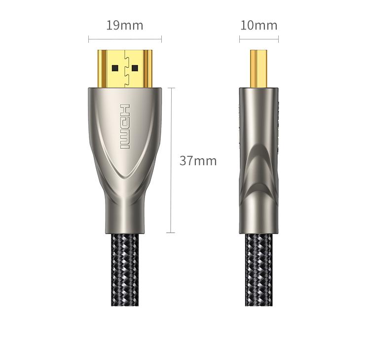 绿联 HDMI线2.0版 4K60Hz数字高清线 连接投影仪3D视频数据连接线 1.5米 50107