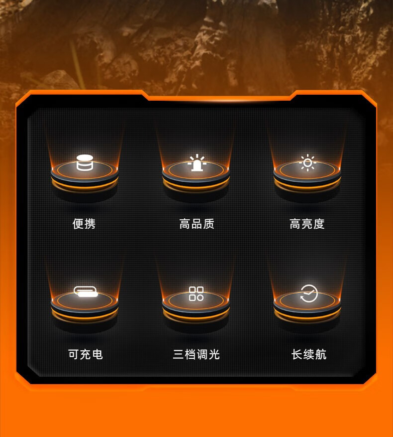 神火（supfire）T32充电灯泡应急灯挂灯充电灯 户外灯夜市摆摊灯地摊灯照明灯应急