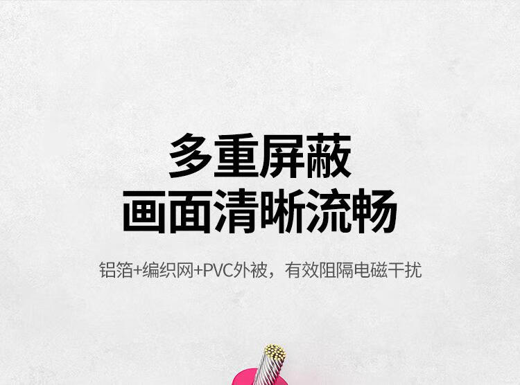 绿联 HDMI转VGA线 高清视频转换器转接头通用机顶盒电脑连接显示器投影仪1.5米扁线 40267