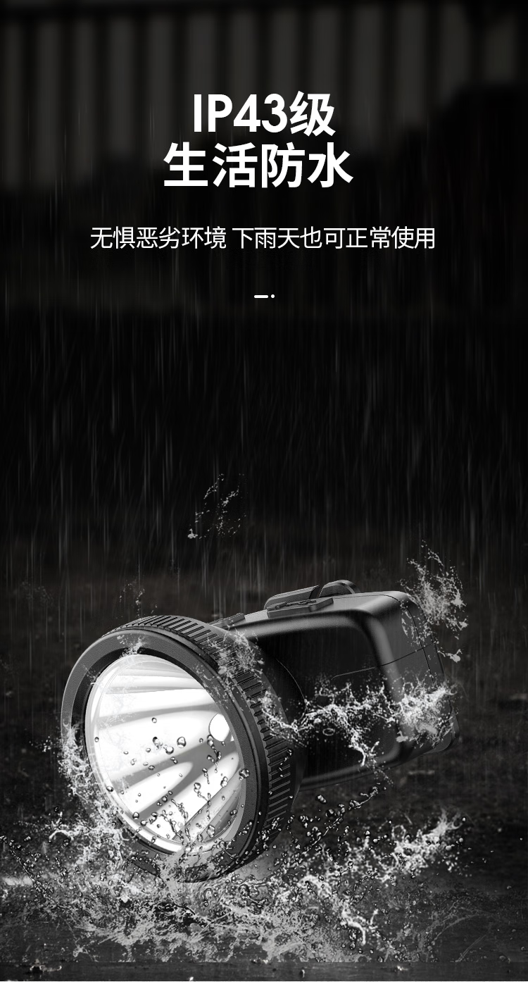 神火（supfire）HL55头灯强光远射充电式夜钓鱼灯LED灯头戴式探照灯应急灯