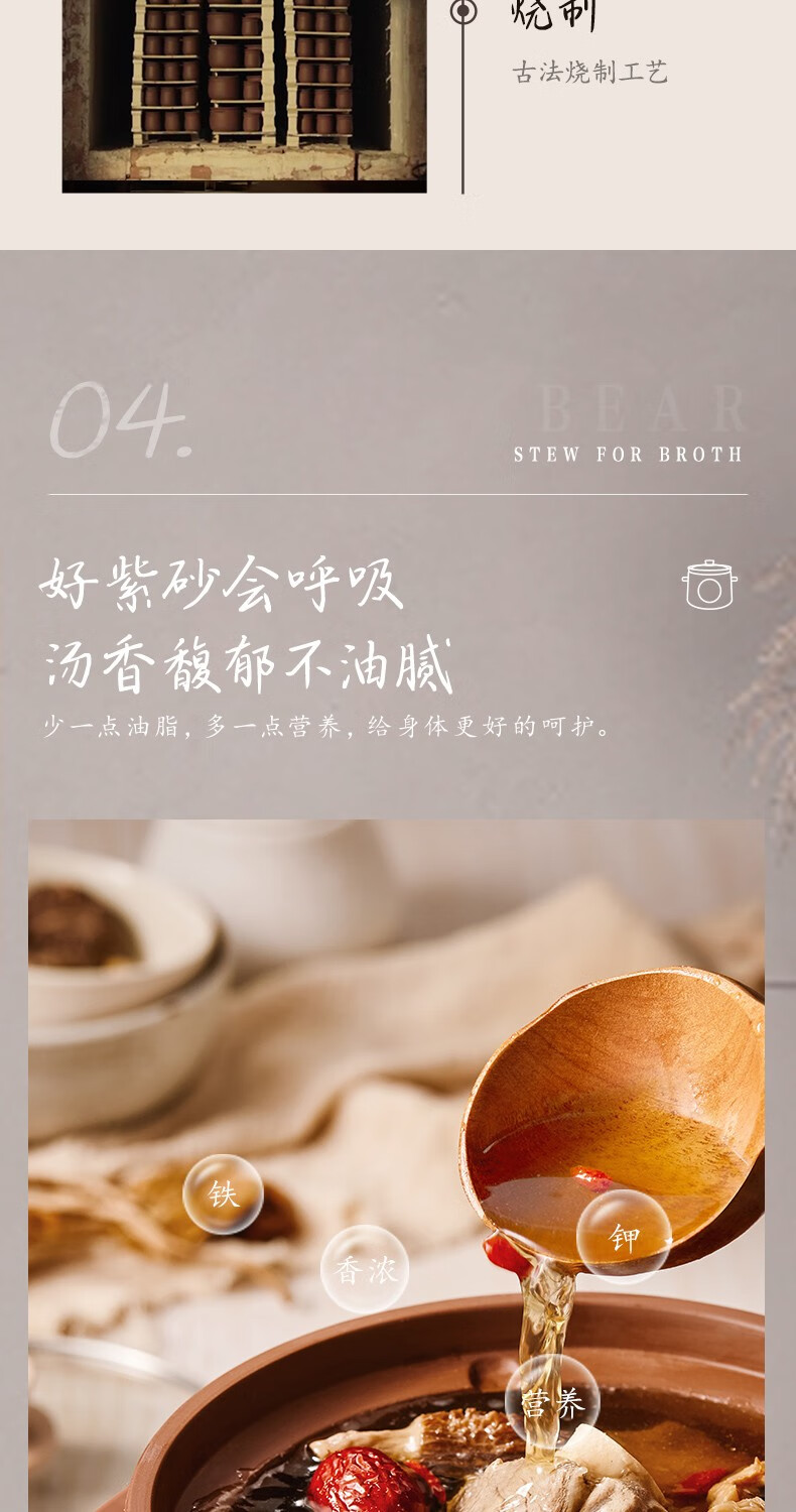小熊（Bear）电炖锅 DDG-E15H1  煲汤锅 炖汤锅 煮粥锅电汤锅炖盅燕窝可预约保温1.5L紫砂锅