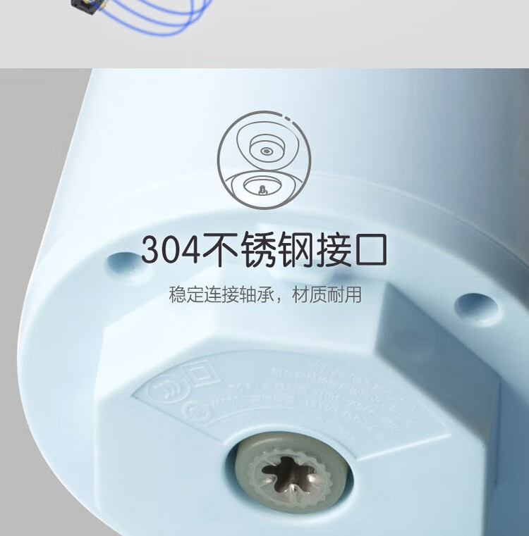 小熊（Bear）绞肉机 QSJ-C03B1家用 电动玻璃多能料理机 绞馅机  碎肉打肉机 切菜搅拌机