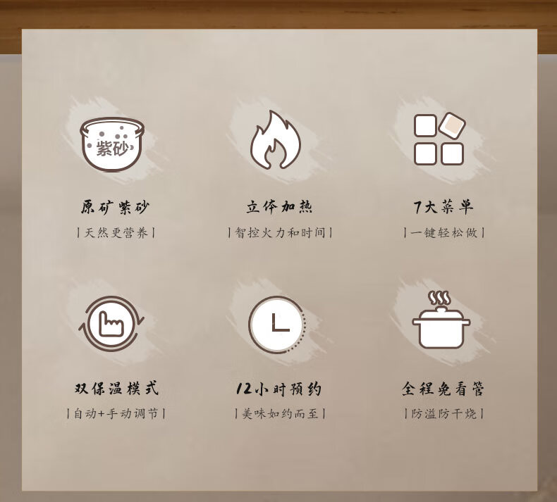 小熊（Bear）电炖锅  DDG-D30L3 煲汤锅 炖汤锅 电砂锅 紫砂锅 煮粥锅煲粥 可预约定时   3L原矿紫砂