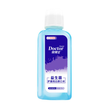 牙博士益生菌漱口水温和洁净改善口腔环境300ml