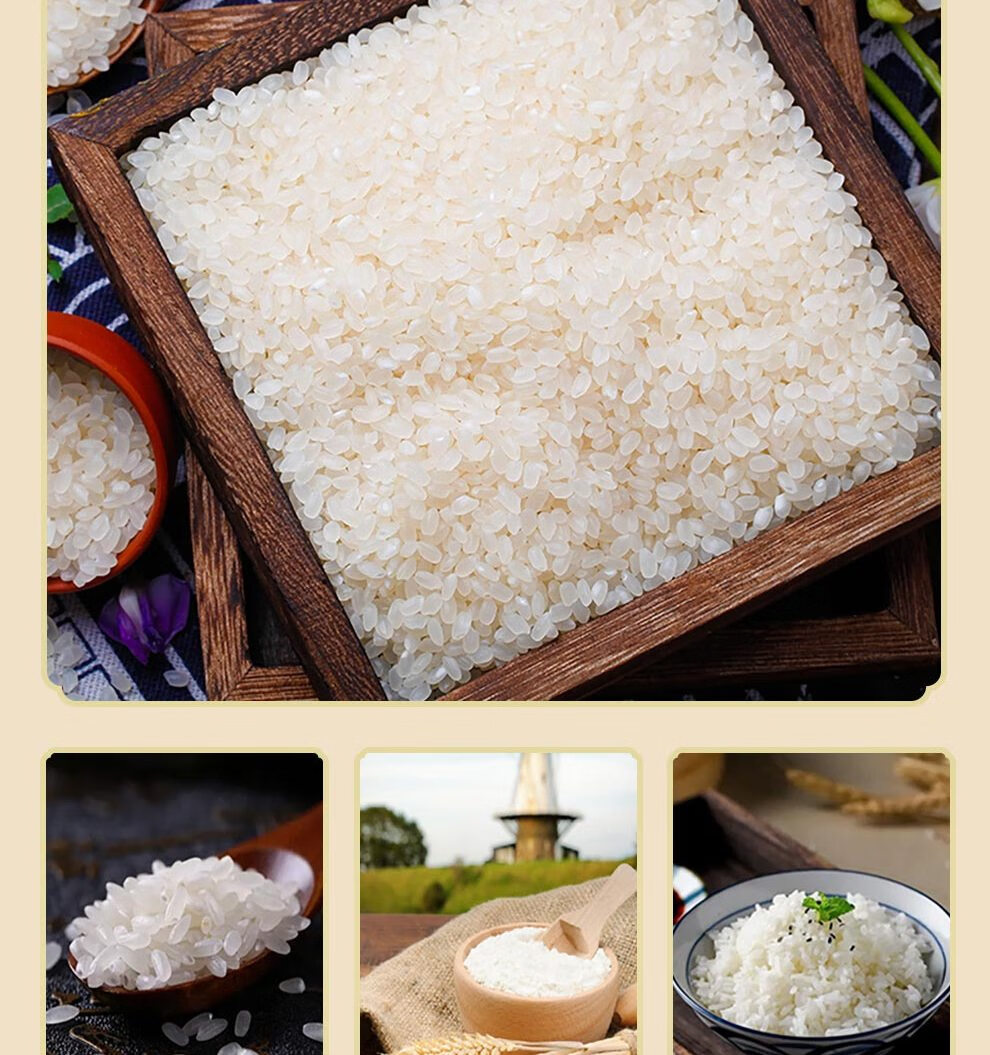 宫粮 东北大米 东北长粒香大米2.5kg