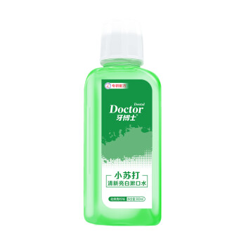 牙博士小苏打清新漱口水健齿护龈300ml