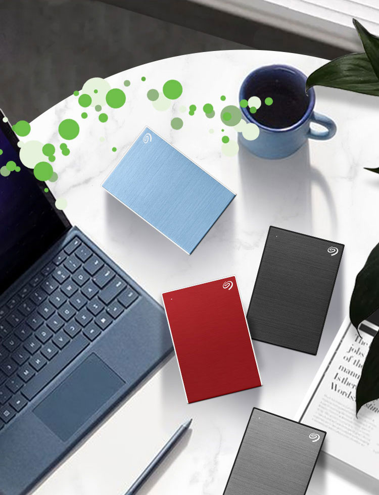 希捷（Seagate）移动硬盘1TB 加密 USB3.0 小铭 2.5英寸 兼容Mac 黑色 金属外观 STKY1000400