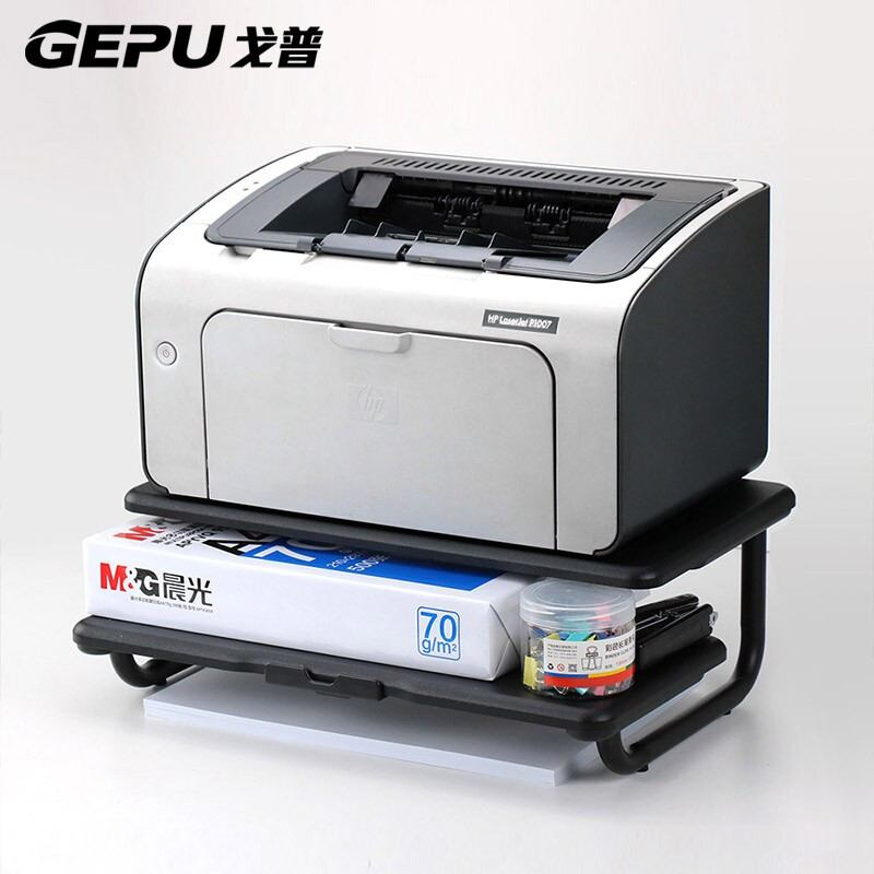 戈普 GEPU 电脑显示器增高架 置物架 办公桌收纳桌上架 双层增高桌 增高架子笔记本显示器双用架SD