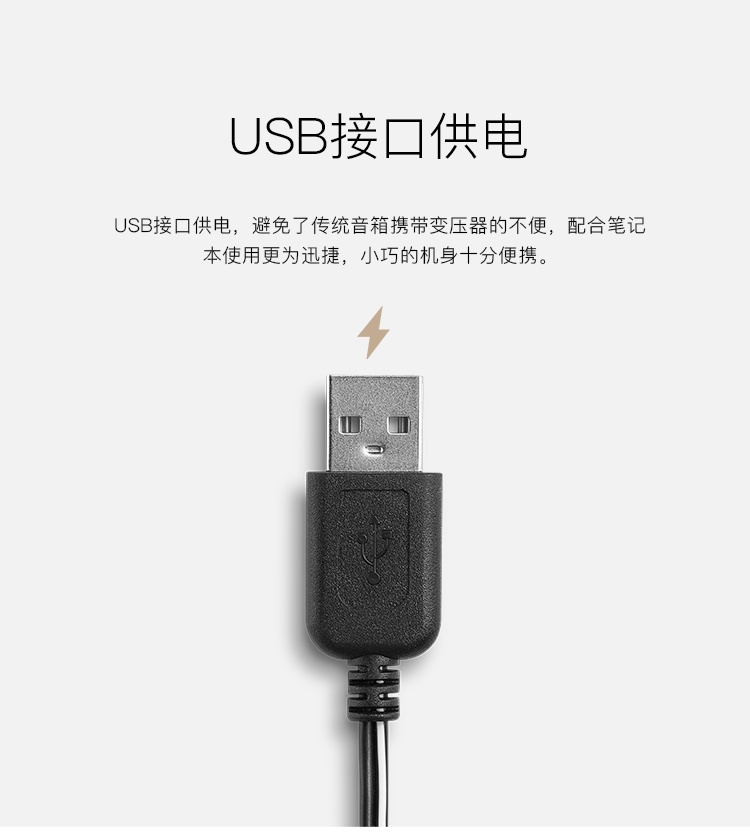 漫步者（EDIFIER） R10U 2.0声道 电脑音箱 小巧多媒体音箱 音响 黑色