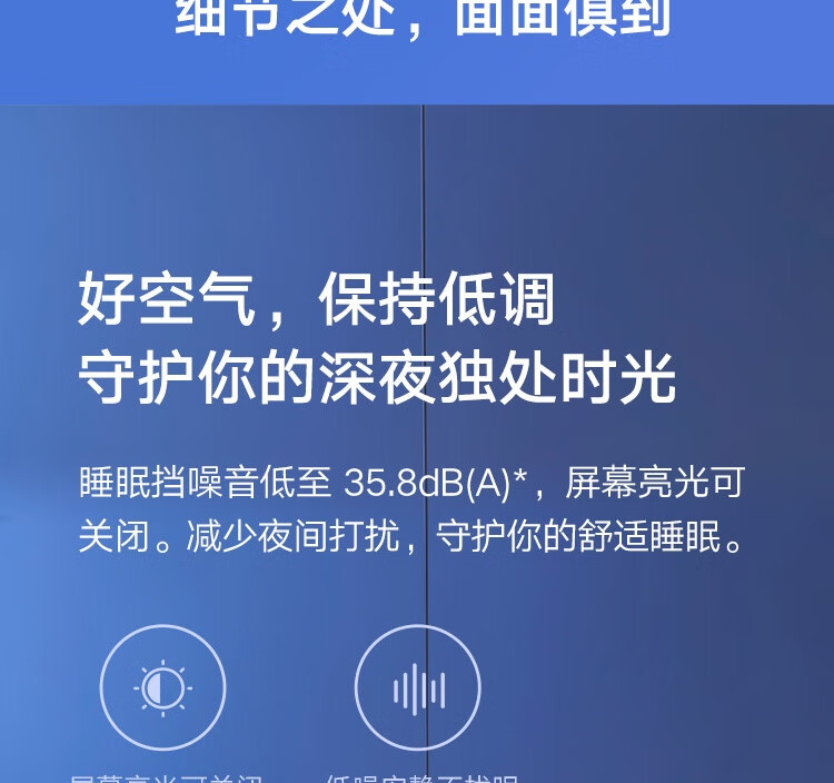 小米 米家空气净化器4lite 除甲醛除菌除异味 家用 除雾霾PM2.5 轻音设计 米家APP互联 AC-M17-SC