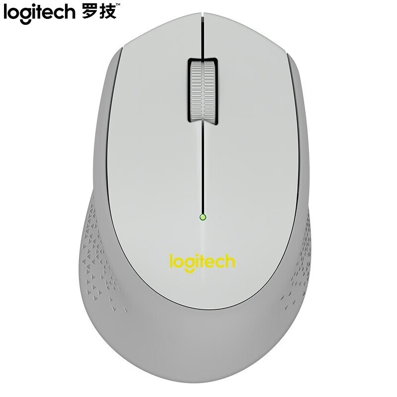 罗技（Logitech）M280无线鼠标光电笔记本电脑商务办公家用鼠标 灰色
