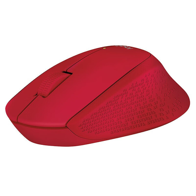 罗技（Logitech）M280无线鼠标光电笔记本电脑商务办公家用鼠标 红色