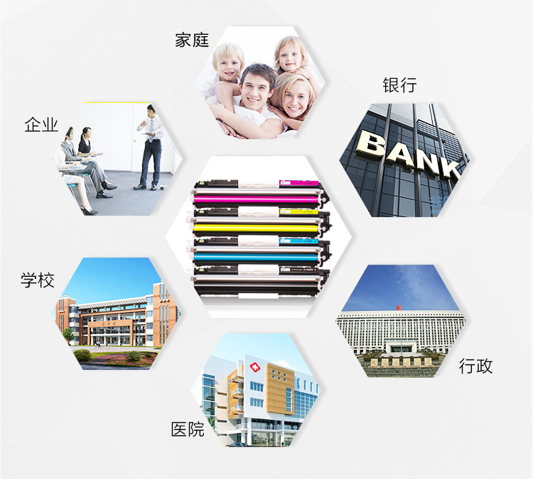 e代经典 CF350A 硒鼓 墨粉盒 黑色 适用HP MFP M176/M176FN/M177/M177FW HP130A 与e代CE314A硒鼓架配套使用