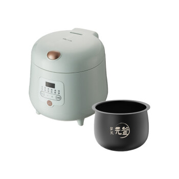 小熊（Bear）电饭煲  浅绿 DFB-B16B1 迷你小电饭煲 全自动1.6升宿舍1-3人 多功能智能预约 煮饭锅