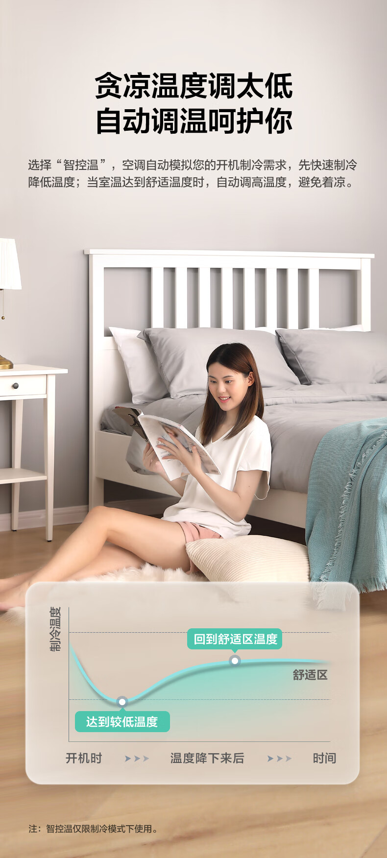 美的(Midea)空调 大1.5匹 新一级变频冷暖空调 自清洁低噪音家用空调挂机   KFR-35GW/N8MHA1
