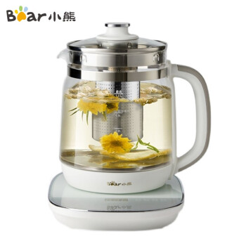 小熊（Bear）养生壶 煮茶器 YSH-D18F1  家用1.8L大容量玻璃烧水壶保温电热水壶办公室全自动多功能花茶壶