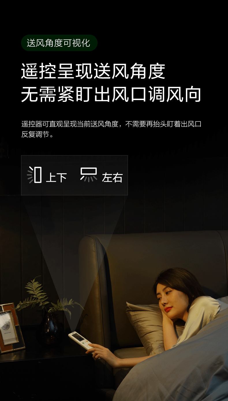 美的(Midea)  大1.5匹 新一级变频冷暖 S+无风感 新风空调 家用壁挂式挂机 KFR-35GW/BP3DN8Y-KW100(1)