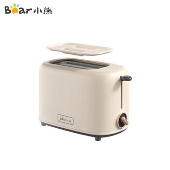 小熊（Bear）面包机  DSL-C02K8   多士炉早餐烤吐司机  烤面包片2片家用多功能轻食机 6档烘烤带防尘盖
