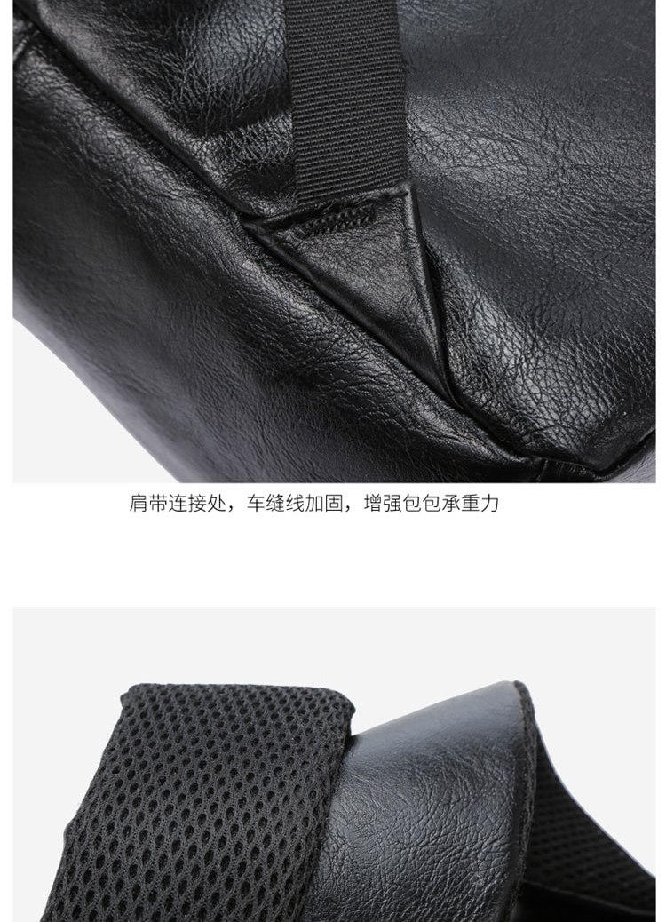 恒源祥 时尚双肩包 HYX007XB 黑色