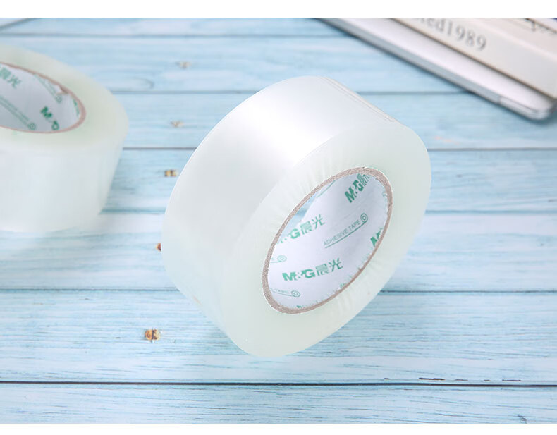 晨光(M&G) 普惠普透封箱胶带 透明封箱胶带 打包胶带 宽胶布 48mm*200y 6卷/筒  AJD95786