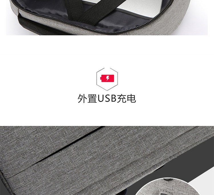 恒源祥 商务双肩电脑包 HYX010XB 蓝色