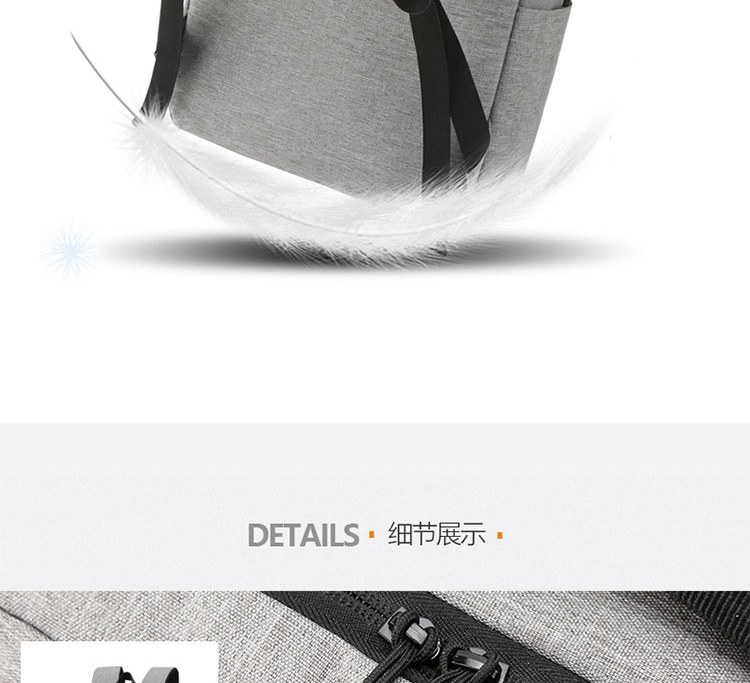 恒源祥 商务双肩电脑包 HYX010XB 黑色