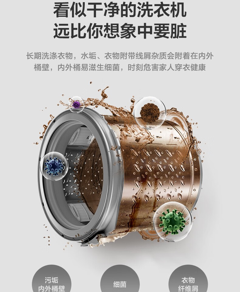 美的（Midea）波轮洗衣机全自动 9公斤大容量家用下排水专利免清洗 感应电机 MB90ECO