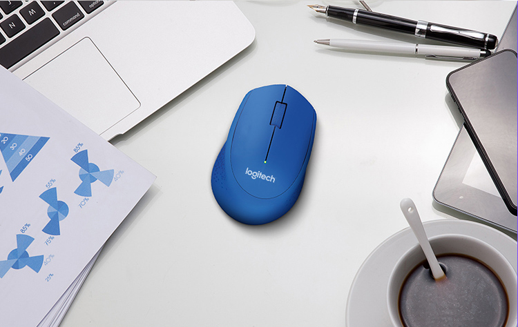 罗技（Logitech）M280鼠标 无线鼠标 家用商务办公鼠标 右手鼠标 带无线2.4G接收器黑色