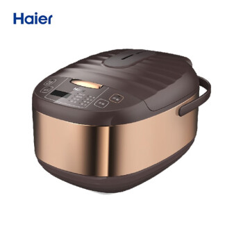 海尔（Haier）电饭煲电饭锅多功能电饭煲3升电脑式电饭煲家用1-3人咖啡色 FBS-F3091C 3L电饭煲FBS-F3091C