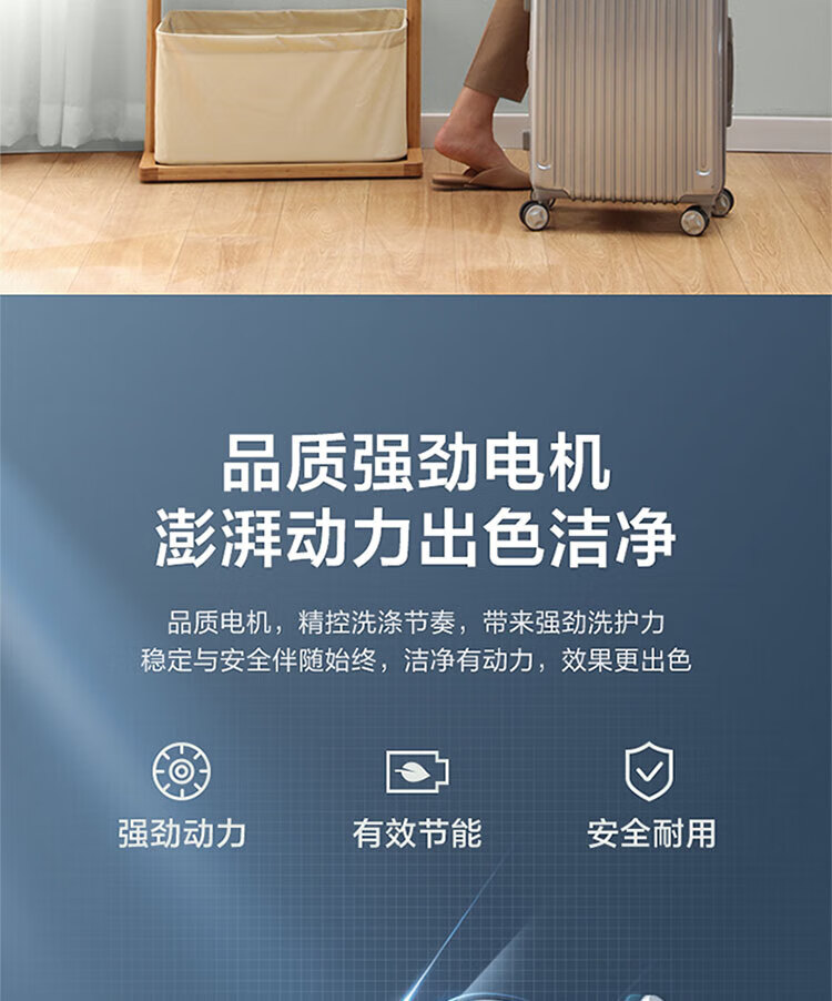 小天鹅（LittleSwan）10公斤 波轮洗衣机全自动 健康免清洗TB100V23H