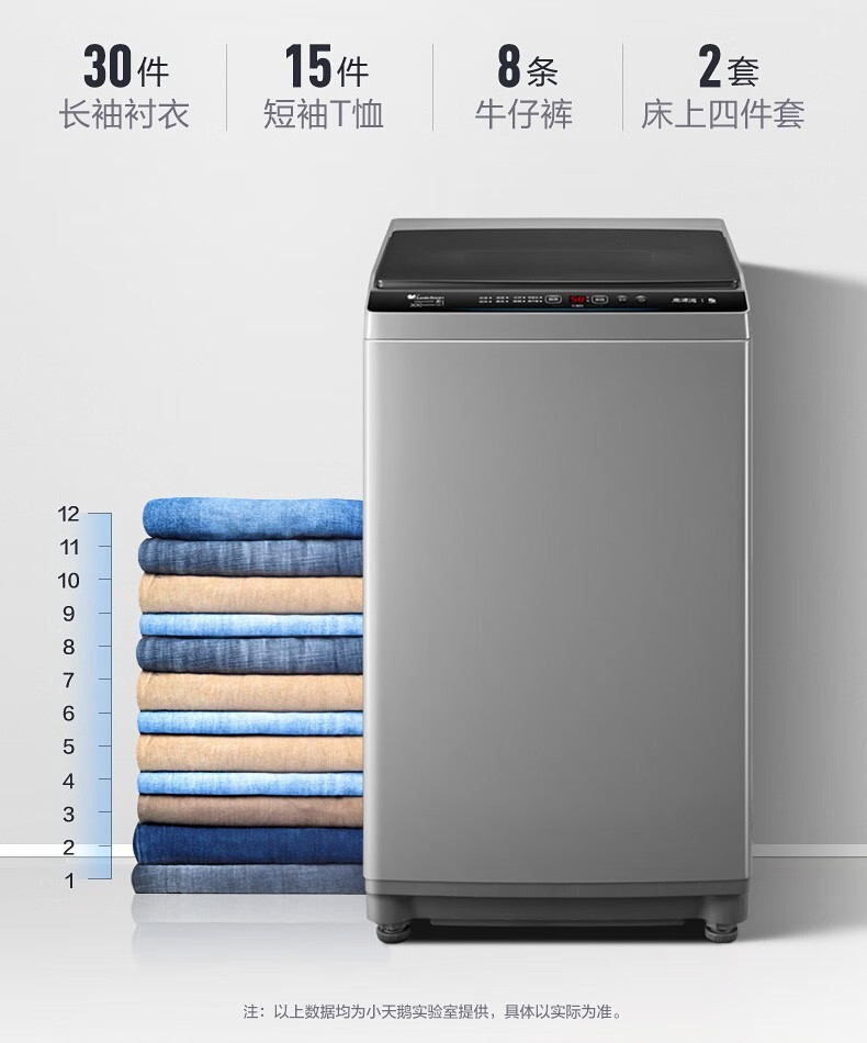 小天鹅8公斤全自动波轮洗衣机家用V23H健康免清洗 洗脱一体10kg大容量V23DB直驱变频TB80 8kg/TB80V23H