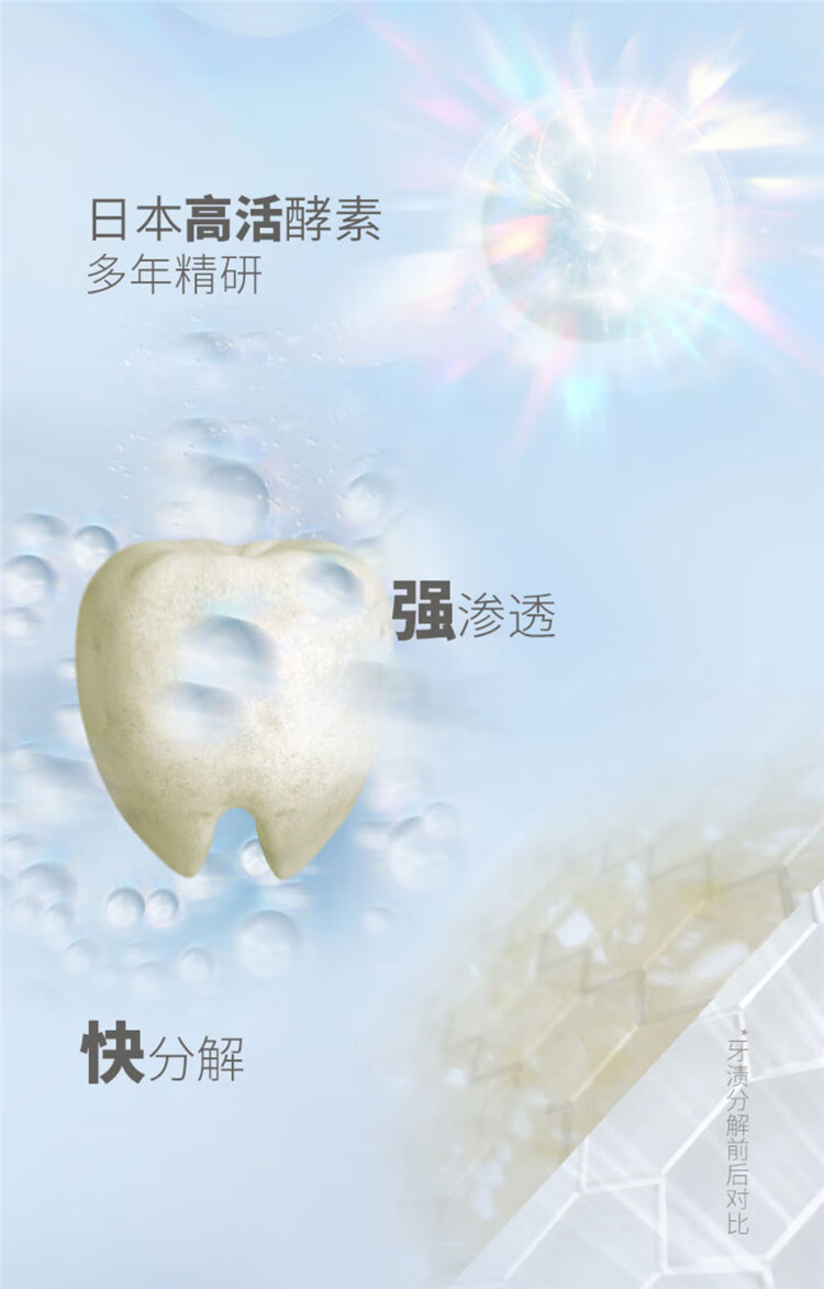 狮王齿力佳酵素美白牙膏两只（柠檬冰姜薄荷130g+百花薄荷 130g）