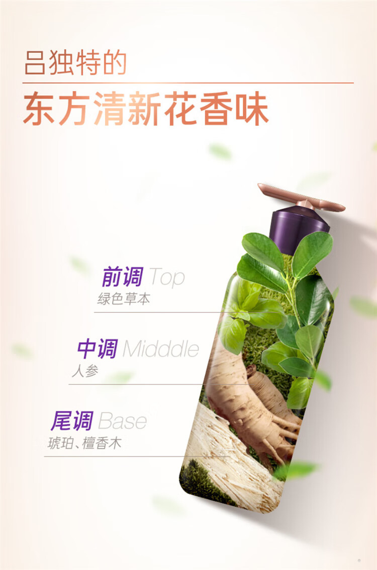吕滋养韧发密集强韧护发乳400ml （紫吕）