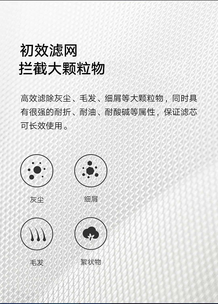 小米（MI）米家空气净化器Pro H滤芯家用智能净化器替换滤网滤除生活异味除甲醛除雾霾颗粒PM2.5