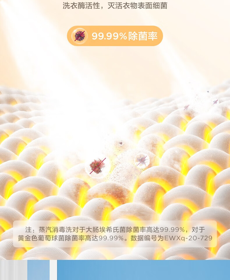 美的（Midea）洗衣机全自动洗烘一体 直驱变频羽绒服酒店商用洗衣机 MD100VT707WDY