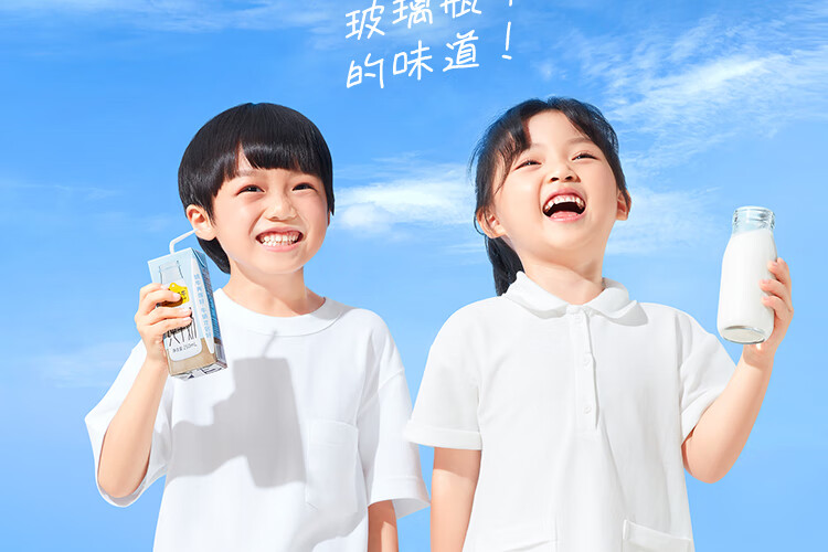 认养一头牛纯牛奶250ml*12盒*2提 早餐营养纯牛奶健康纯牛奶