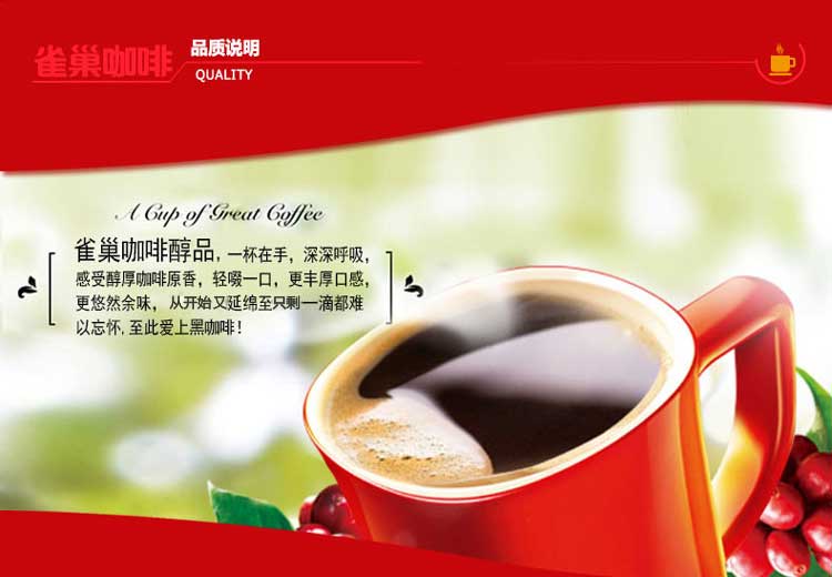 雀巢咖啡（Nescafe）咖啡醇品黑咖啡袋装 1.8g*100包（新旧包装随机发货）