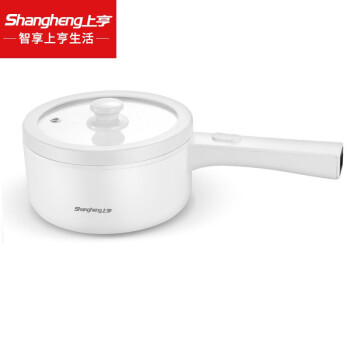 上亨（shangheng）锅煮面锅电火锅料理锅火锅电炒电煮锅多功能锅寝室电热锅 SHZH-CFDZG001 单层（不带蒸笼）