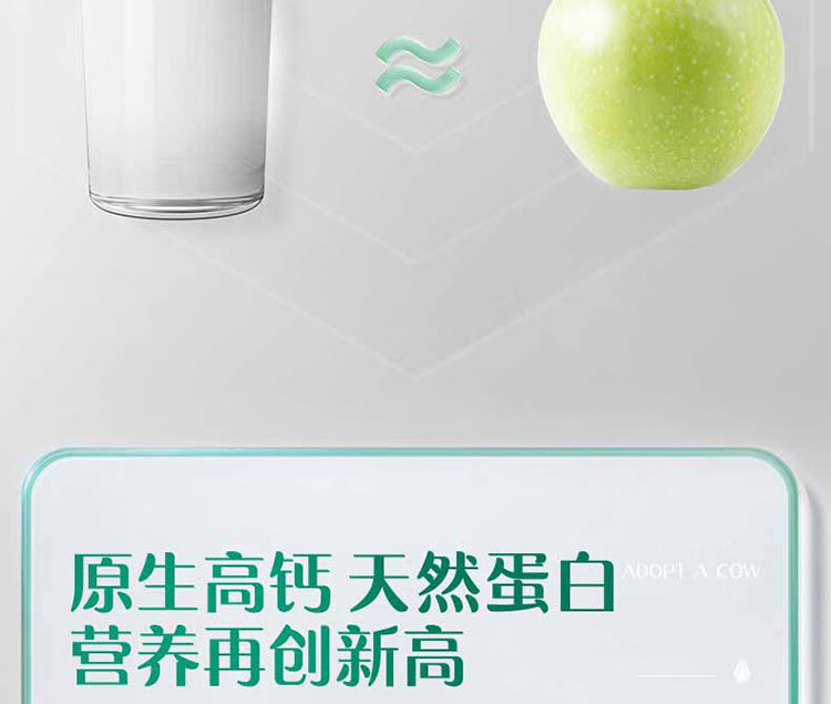 认养一头牛成人脱脂奶粉两罐装800g*2罐