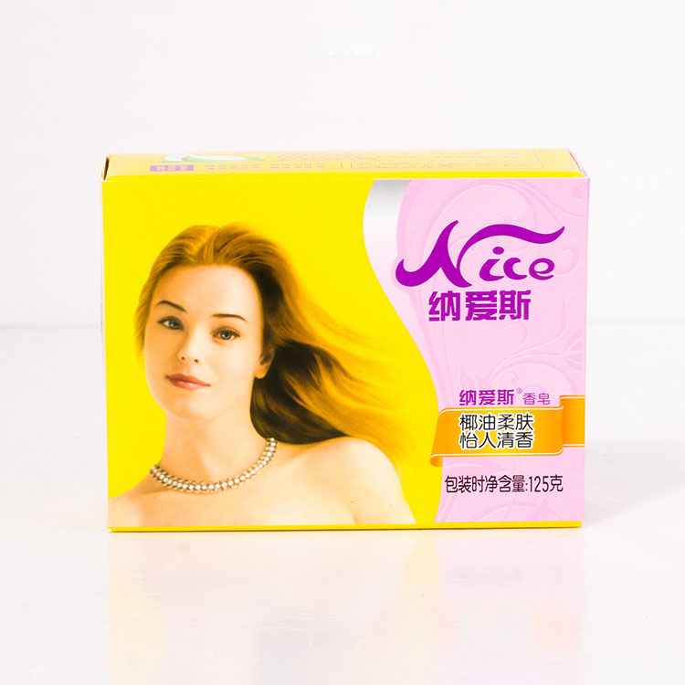 纳爱斯香皂盒装(怡人清香)125g 6块装