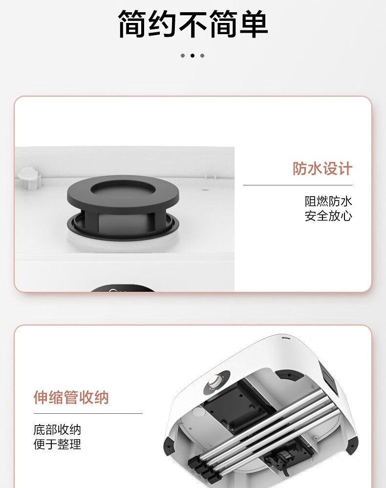 美的（Midea）烘干机家用全自动干衣机 快速定时烘干 大容量可折叠衣物护理机  MGJ90-02W 婴儿衣物防尘除味