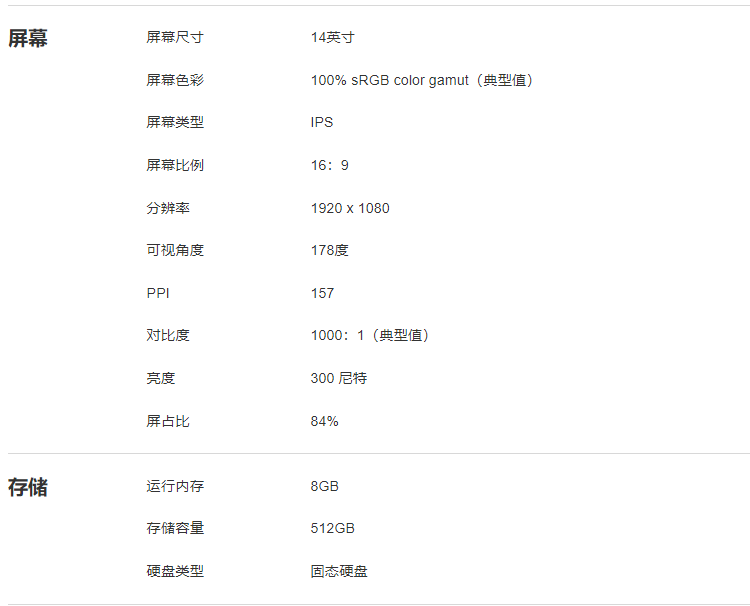 华为MateBook B3-420 14英寸 商务办公笔记本i5-1135G7/16G/512G深空灰