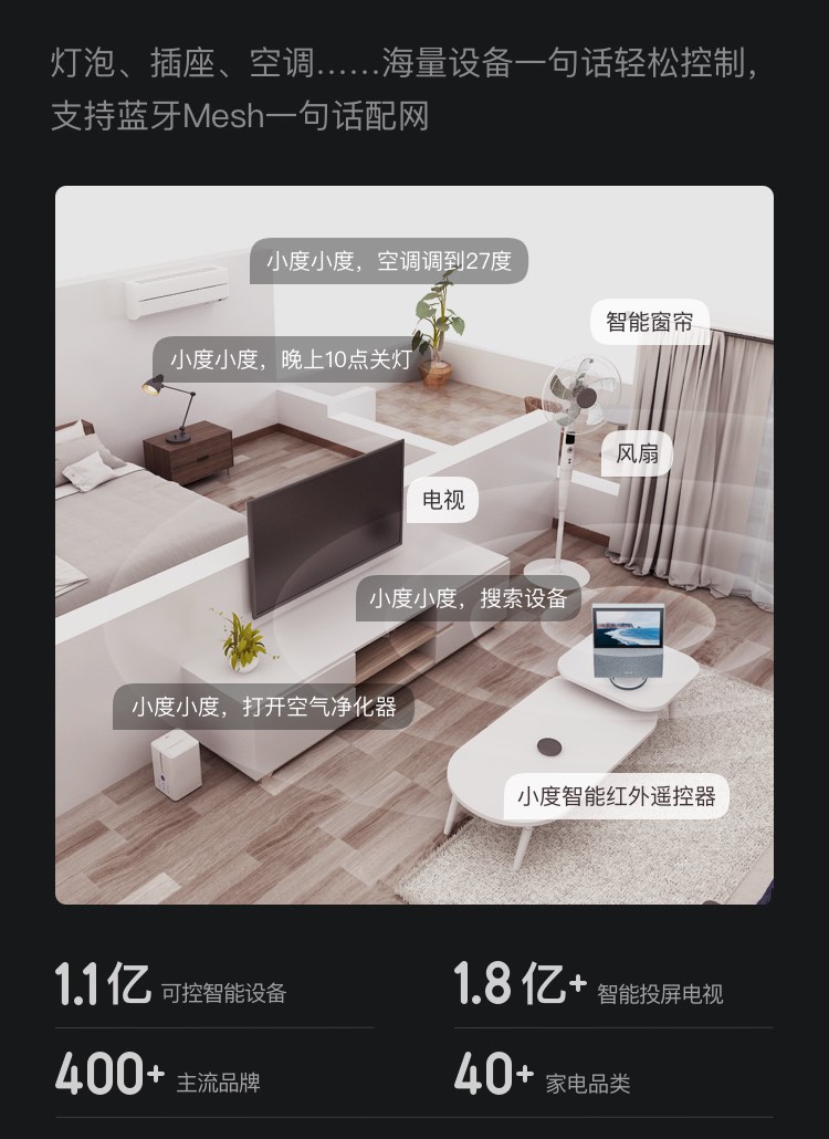小度智能屏X10 10英寸高清大屏 影音娱乐智慧屏 触屏智能音箱 WiFi/蓝牙音箱 音响